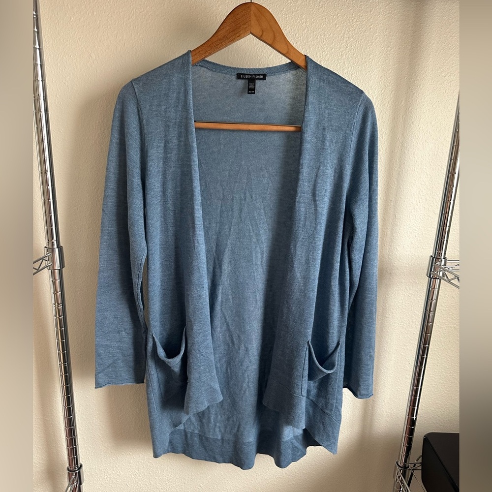 EILEEN FISHER WOOL CARDIGAN
